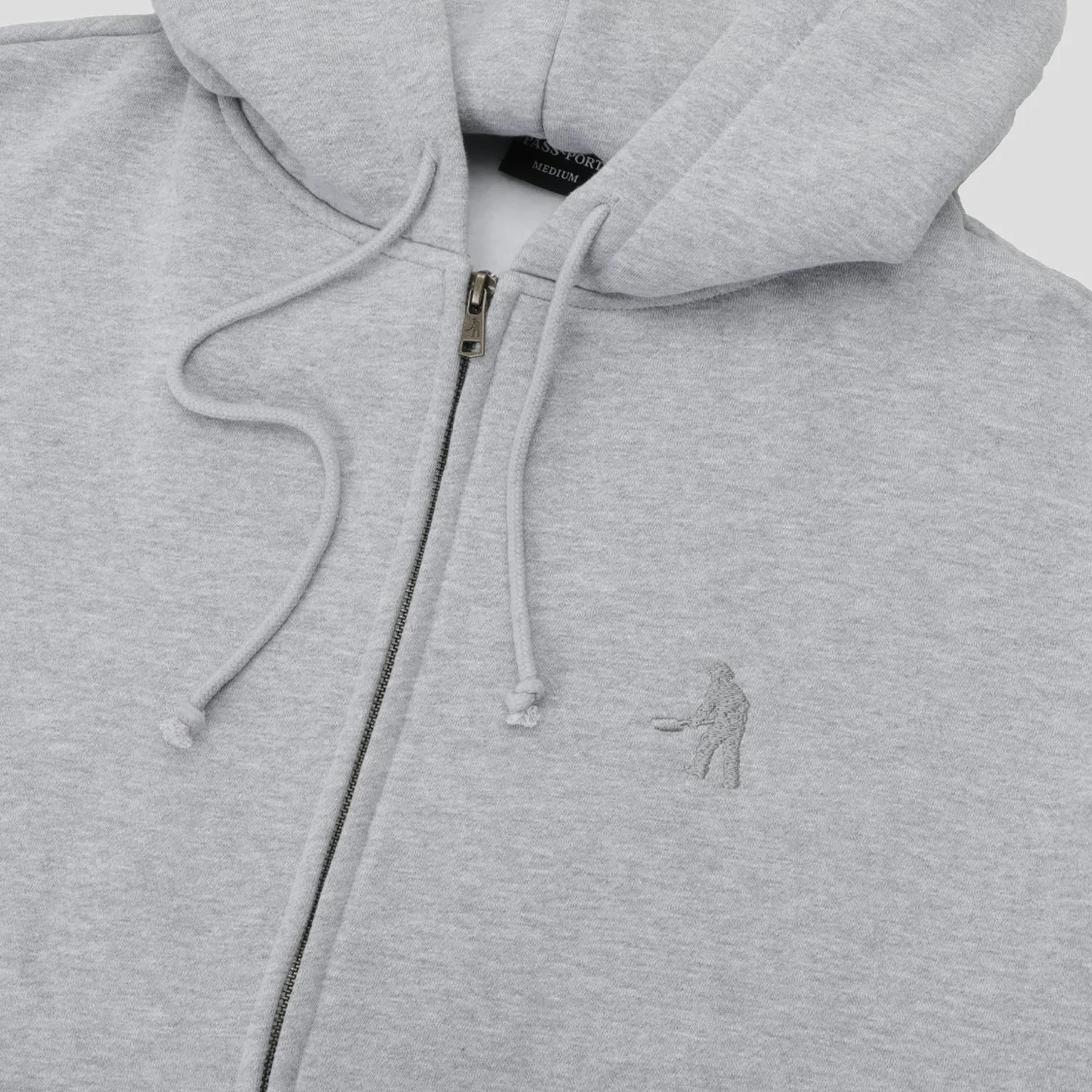 Pass~Port Solid Workers Zip Hood - Ash Bright Colors