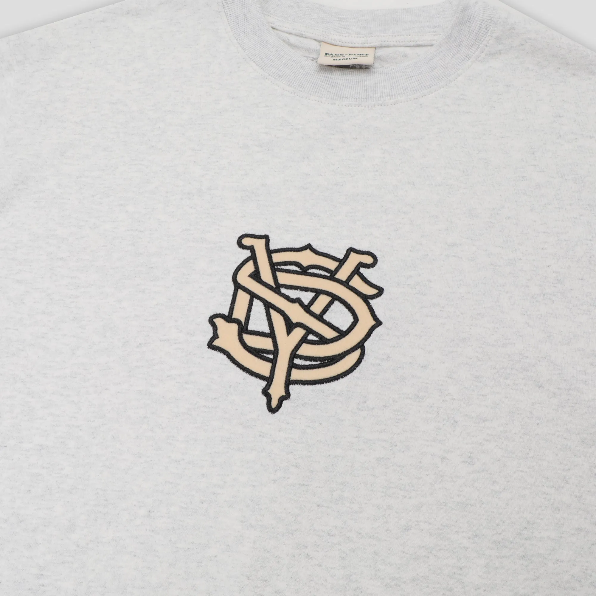 Scoop neck femininity Value for Money Pass~Port Store & Gallery Exclusive Syd Logo Tee - Ash