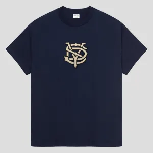 Recycled Polyester Pass~Port Store & Gallery Exclusive Syd Logo Tee - Navy