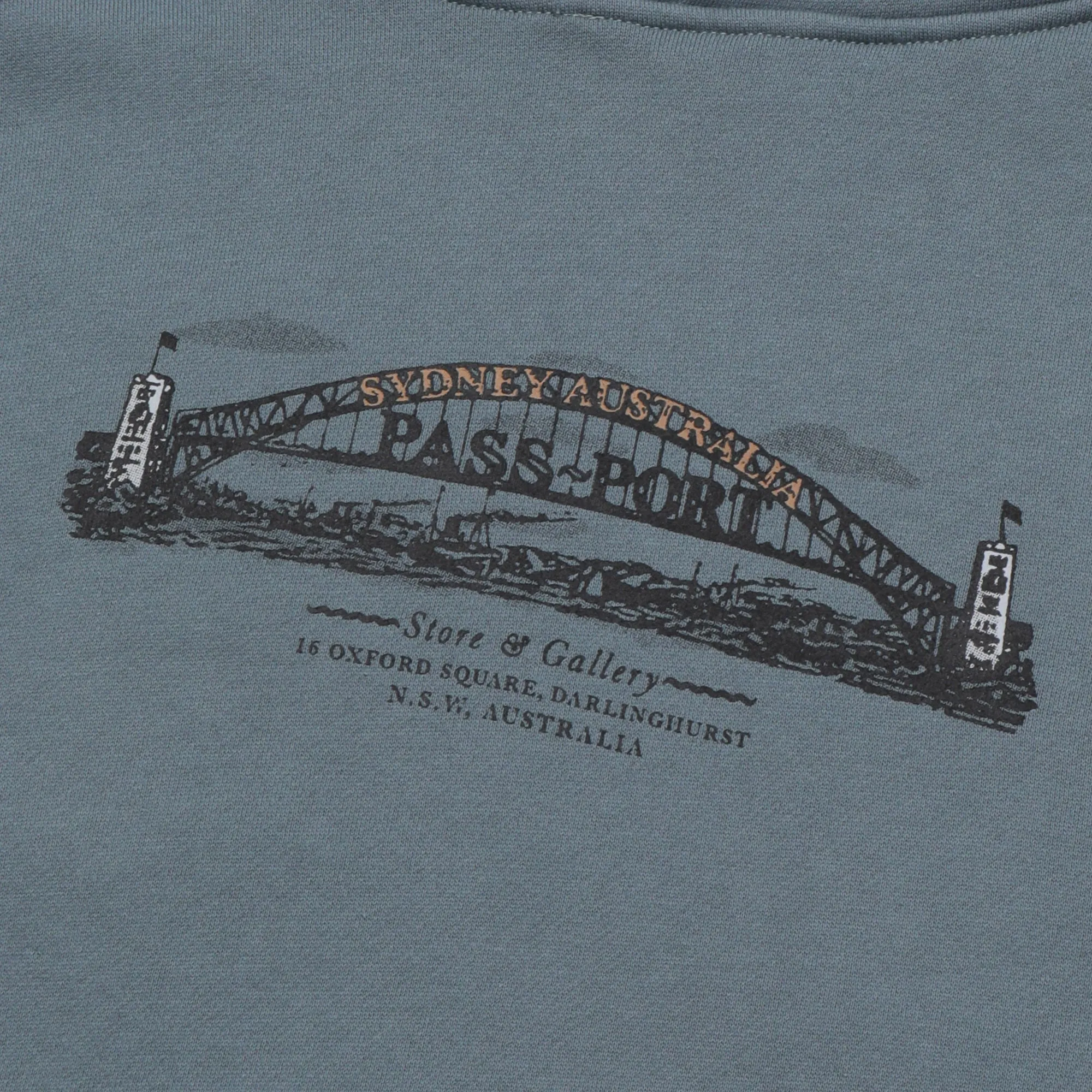 Pass~Port Store & Gallery Exclusive Sydney Harbour Hoodie - Alpine Blue product brand loyalty