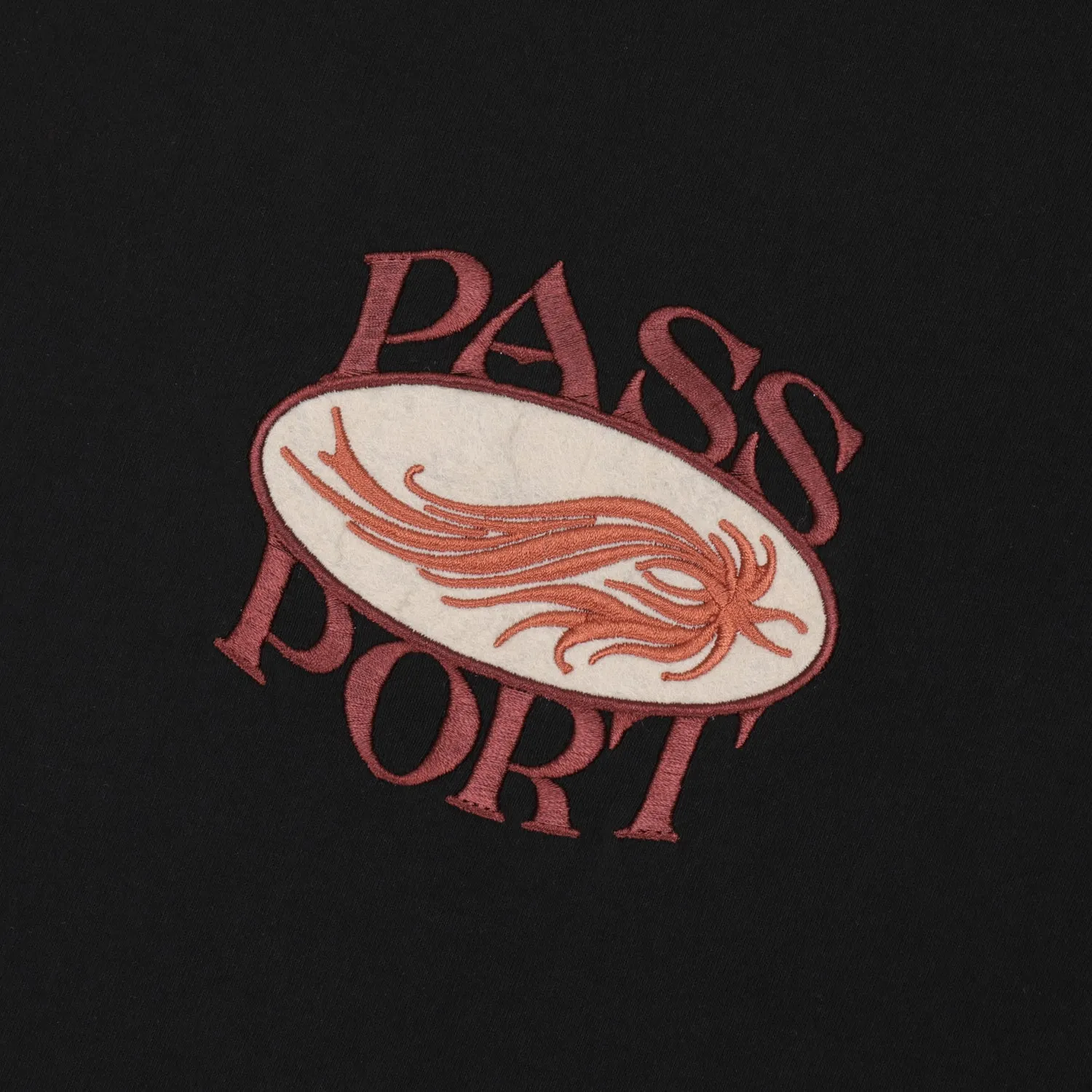 Office Attire Pass~Port Sunspot Tee - Black