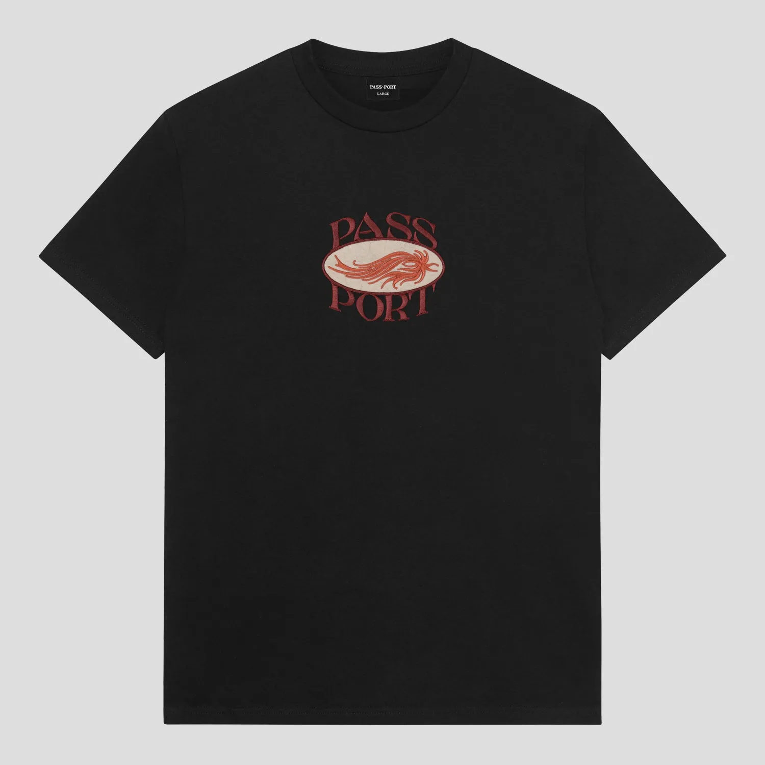 Skinny Fit Pass~Port Sunspot Tee - Black