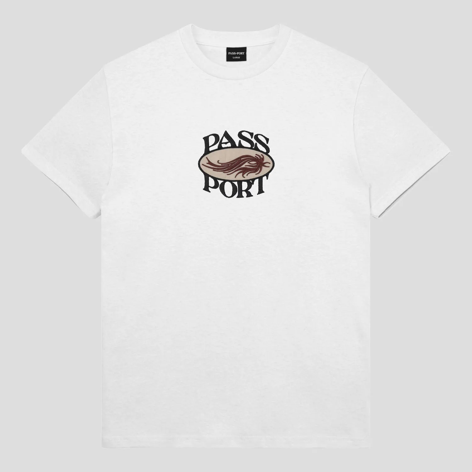 Pass~Port Sunspot Tee - White QuickDry Material Light and Cozy