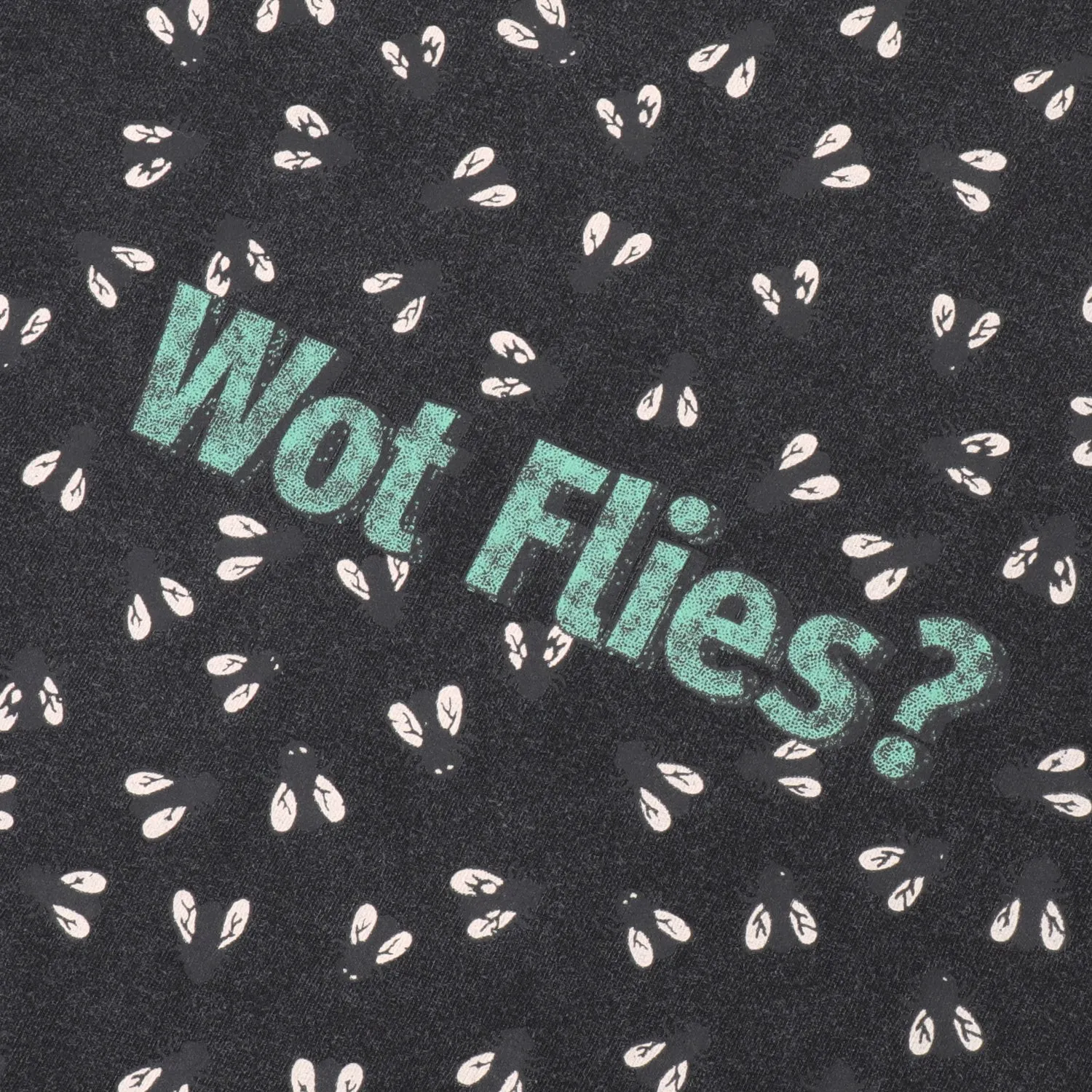 SeamlessSidePanels Pass~Port Wot Flies Tee - Black Acid