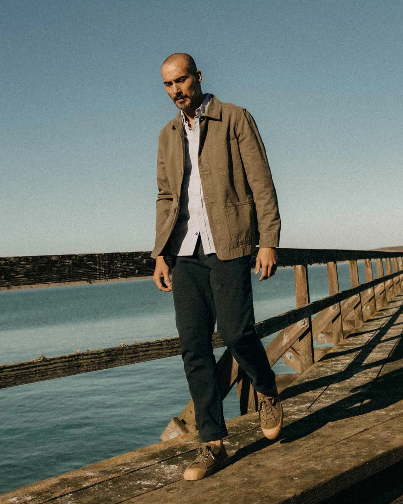 The Democratic Foundation Pant in Organic Navy Casual Vibes Outdoor Lifestyle