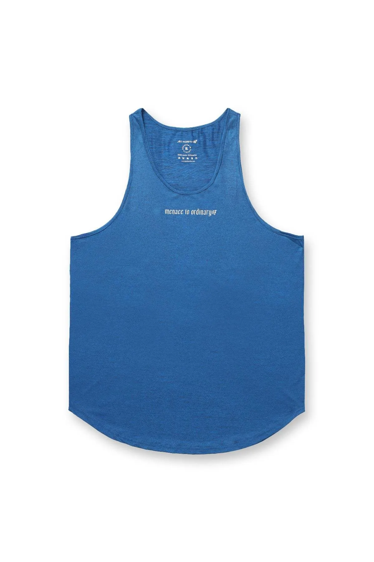 Performance Max Bodybuilding Stringer - Denim Blue Active Freshness