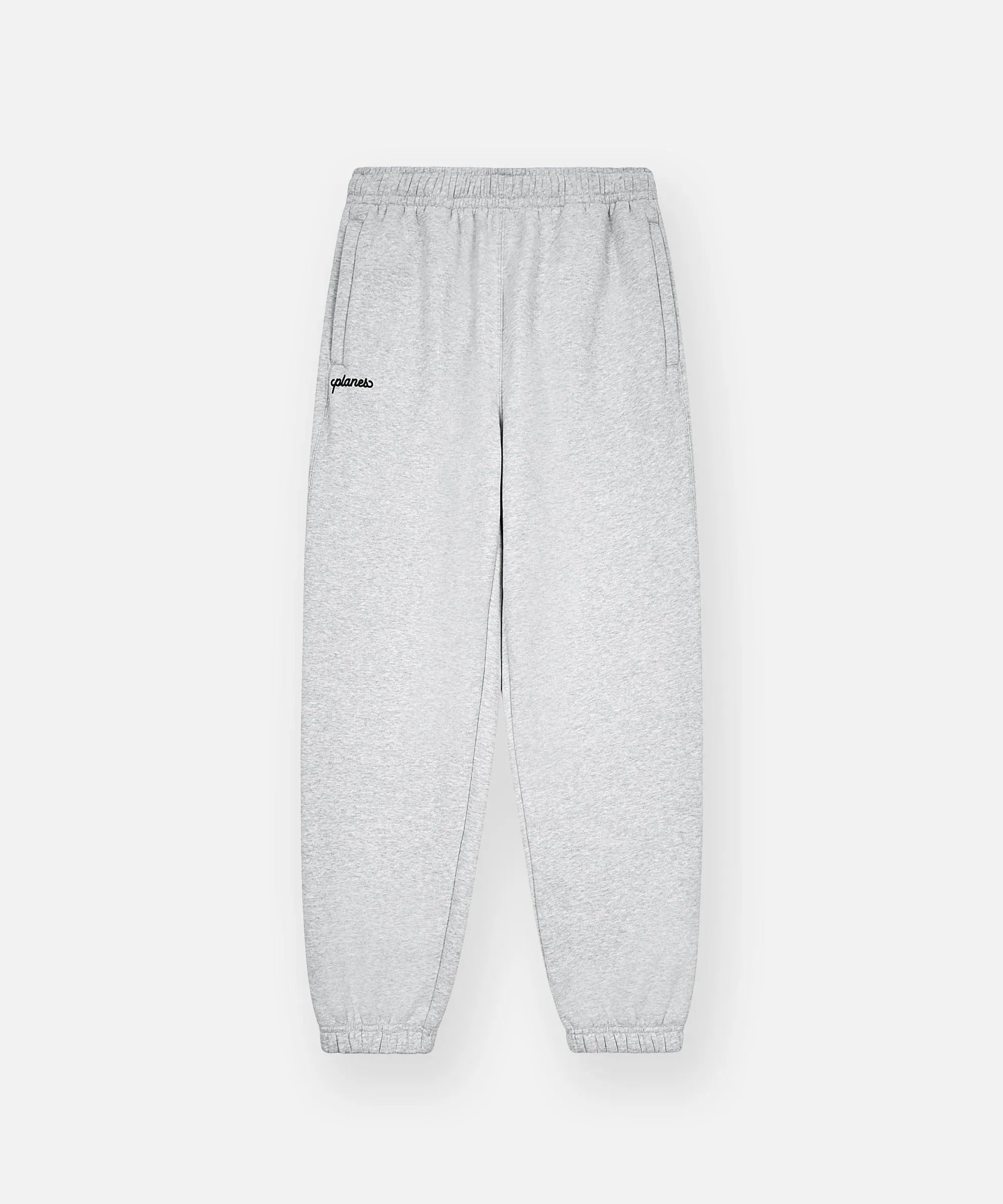 Lightweight Feel Organic Cotton Blend Planes Script Weld Sweatpant