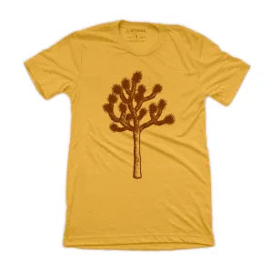 Joshua Tree Tee - Mustard Relaxed Vibe