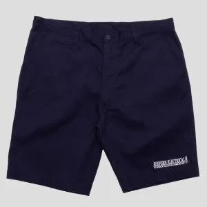 Wrinkle Resistant Finish REDFERN ELECTRICAL "LADDER LIFE" SHORT NAVY