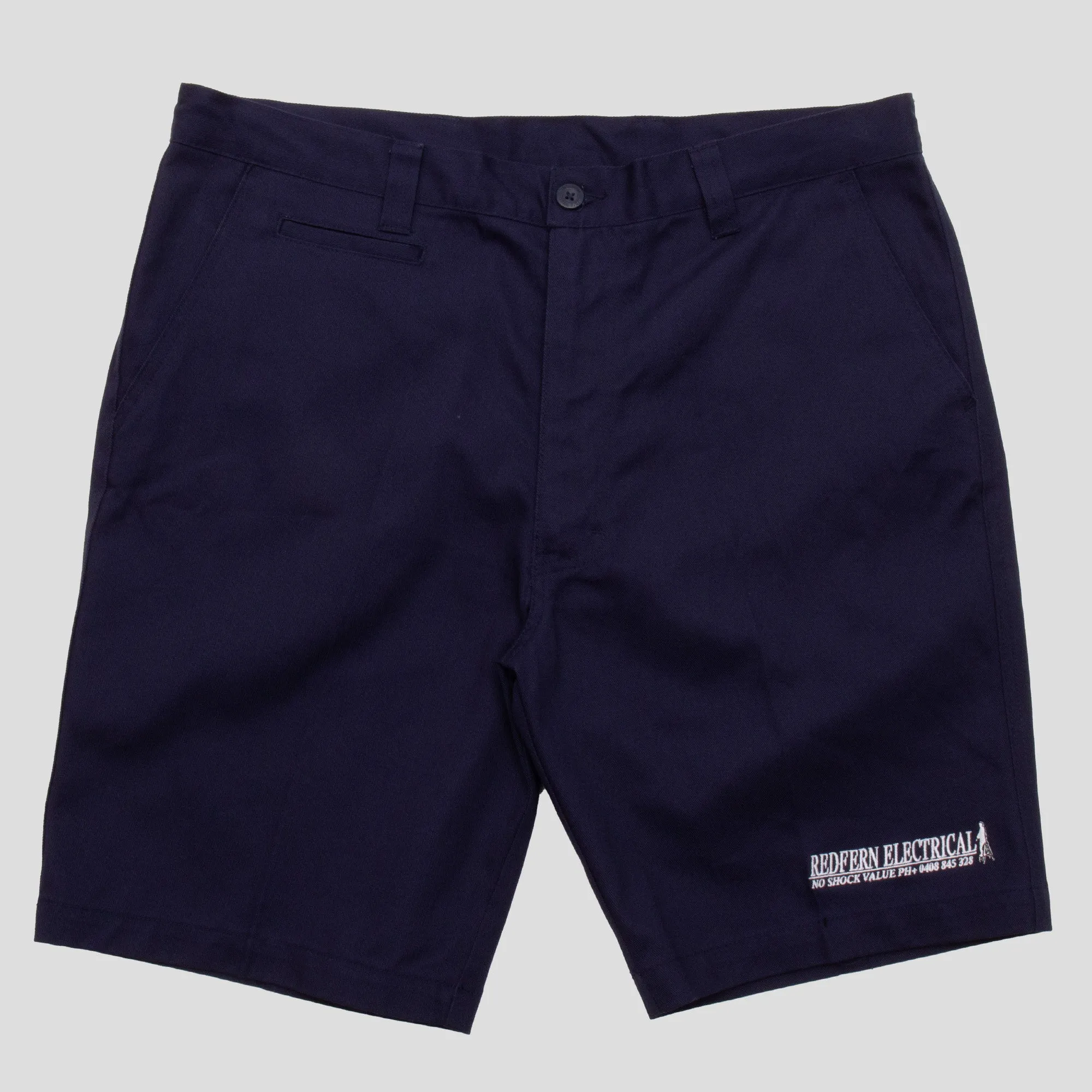 REDFERN ELECTRICAL "LADDER LIFE" SHORT NAVY Fashion Forward Workwear