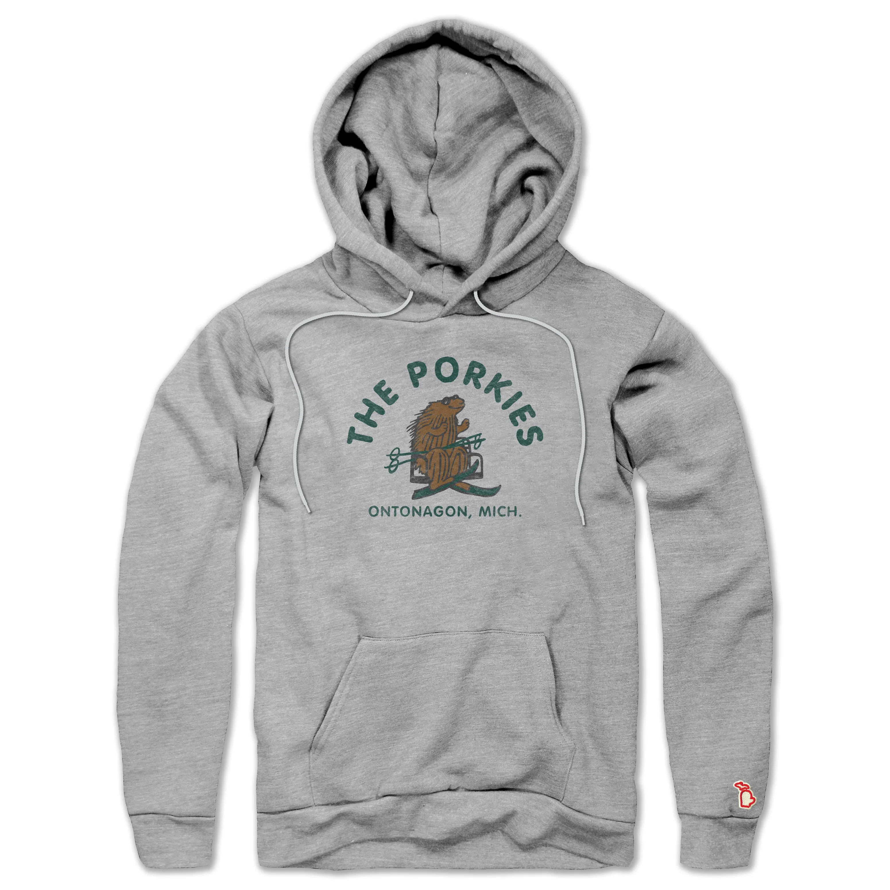 PORCUPINE MOUNTAINS STATE PARK - THE PORKIES ALL SEASON HOODIE (UNISEX) Stylish Hoodie anti static coating