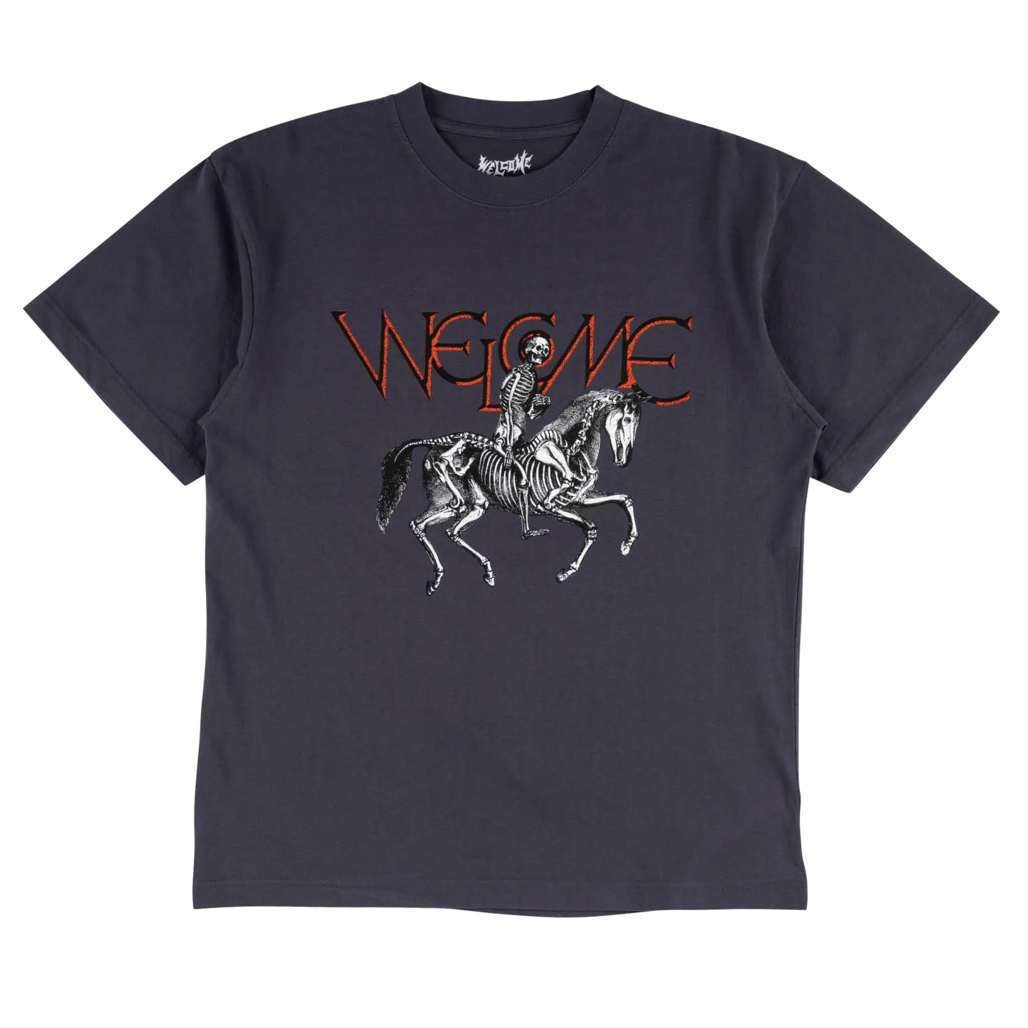 Equus Boxy Garment-Dyed Tee Comfort Stretch Fit Running Speed