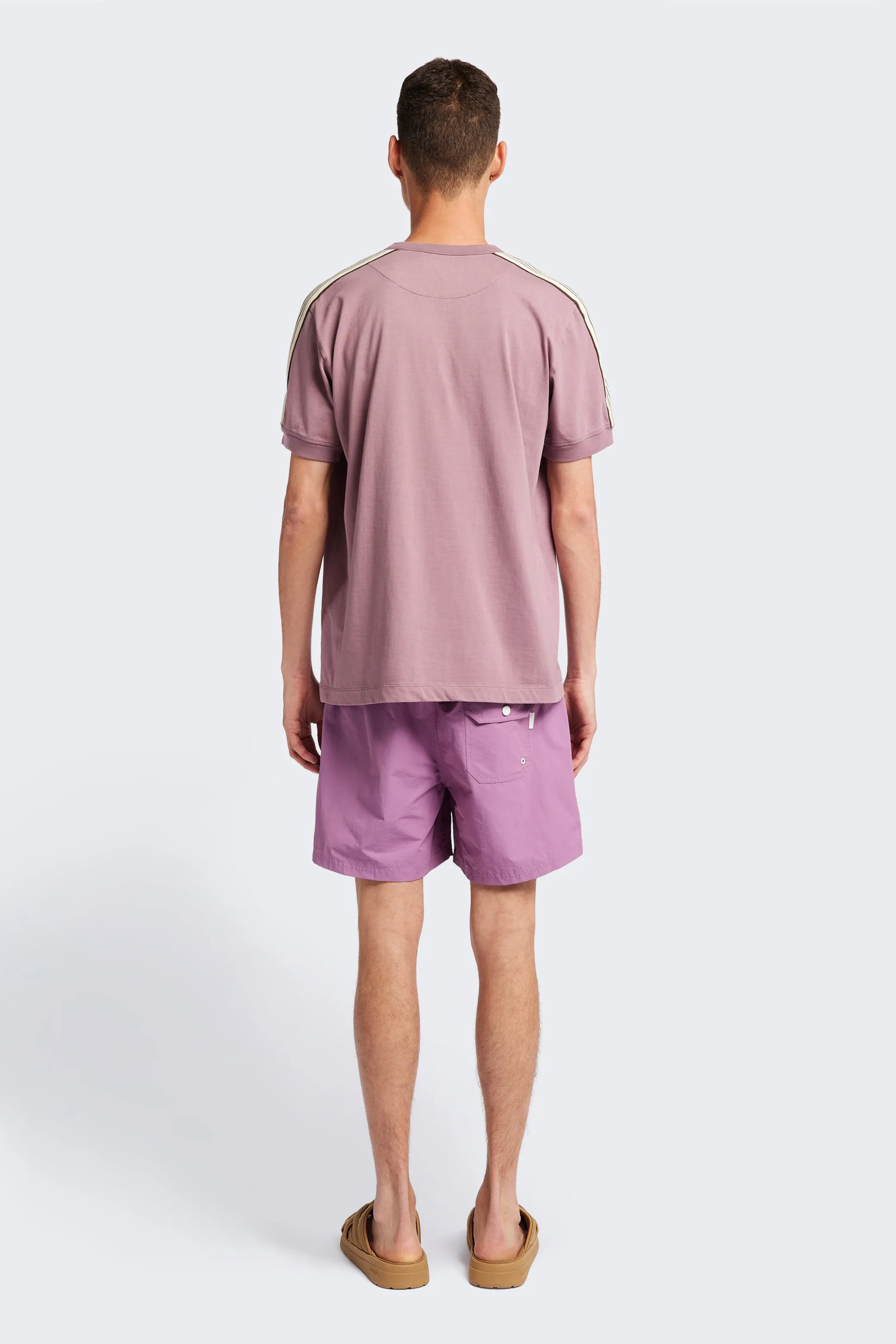 Active Fit Everyday Fashion Look Tunnel T-Shirt Grape