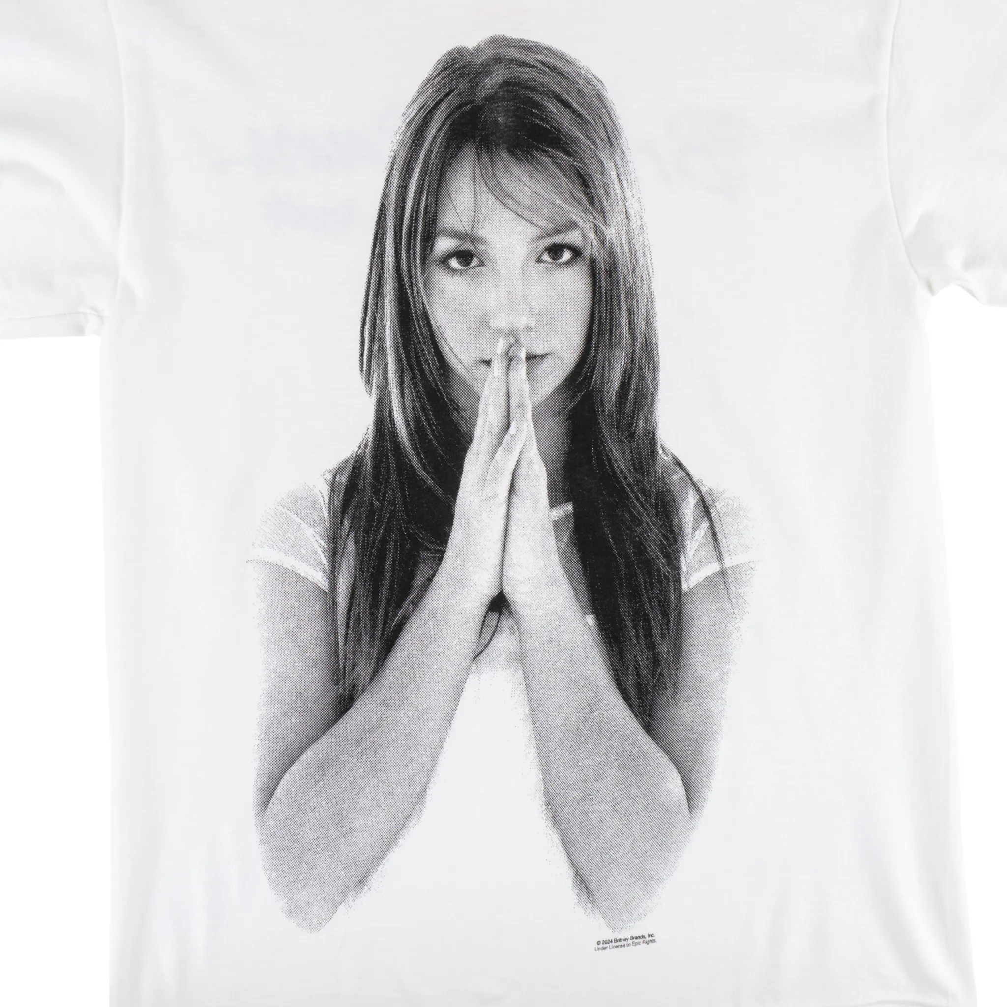 Britney Spears X Welcome - Believe Tee - White Affordable accessibility Flattering Shape