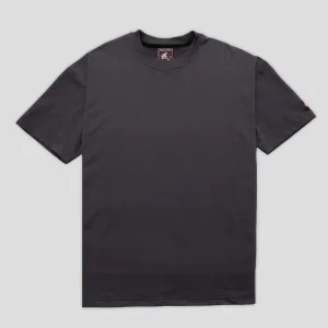 Dimensional Stability Weave Cool and Relaxed Pass~Port Australian Manufactured Tee - Vintage Black