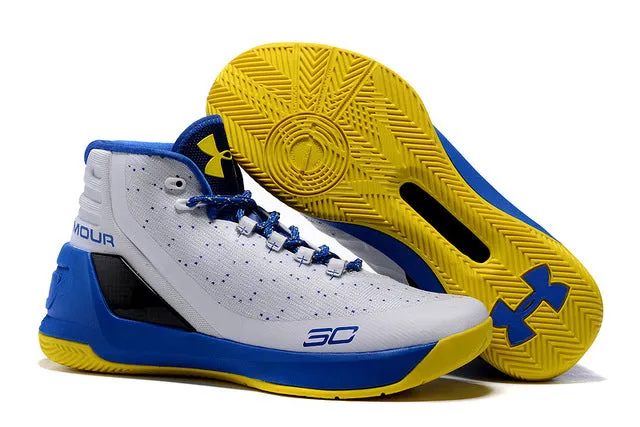Cushioned heel cup Wholesale Original Under Armour Curry V3 Basketball Shoes,Men's Basketball Shoes Sneakers Size 40-46
