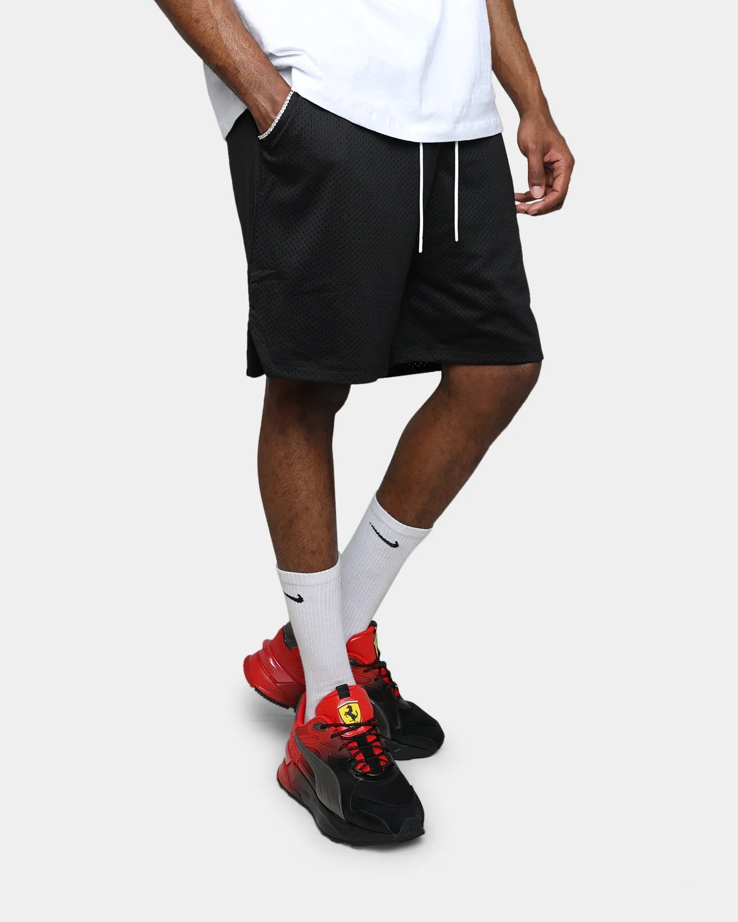 dress shorts Workout Gear Puma X TMC Every Day Hussle Mesh Shorts Black
