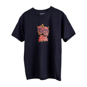 Wrinkle-Free DOUBLE FEATURE TEE / BLACK