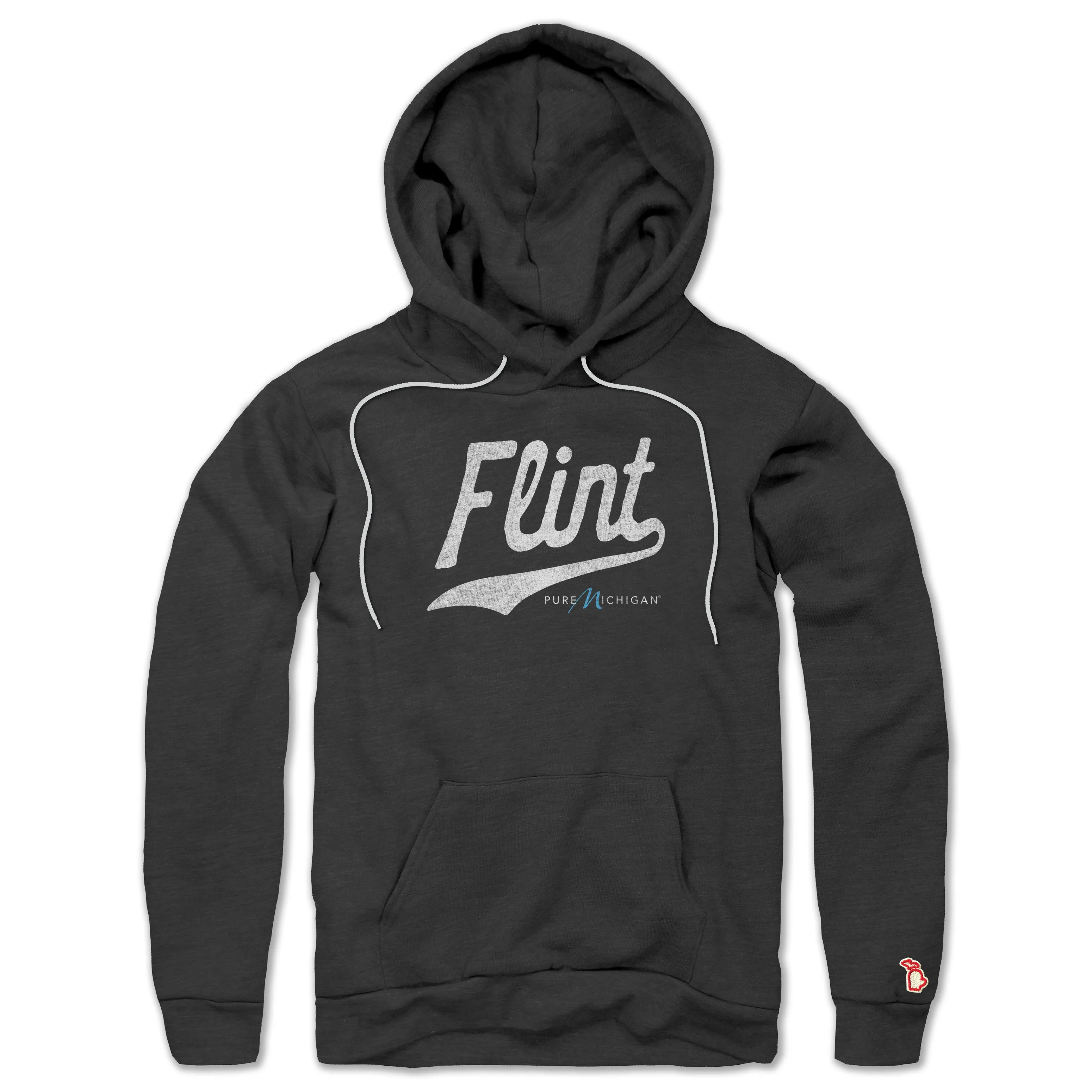 PURE MICHIGAN - FLINT SCRIPT ALL SEASON HOODIE (UNISEX) Silk