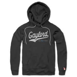 Regular Fit Home Wear PURE MICHIGAN - GAYLORD SCRIPT ALL SEASON HOODIE (UNISEX)
