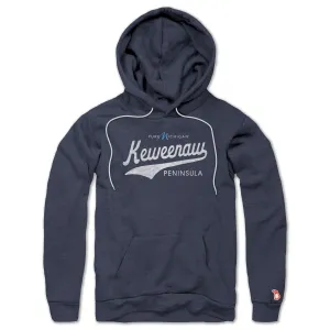 Tall Fit PURE MICHIGAN - KEWEENAW SCRIPT ALL SEASON HOODIE (UNISEX)