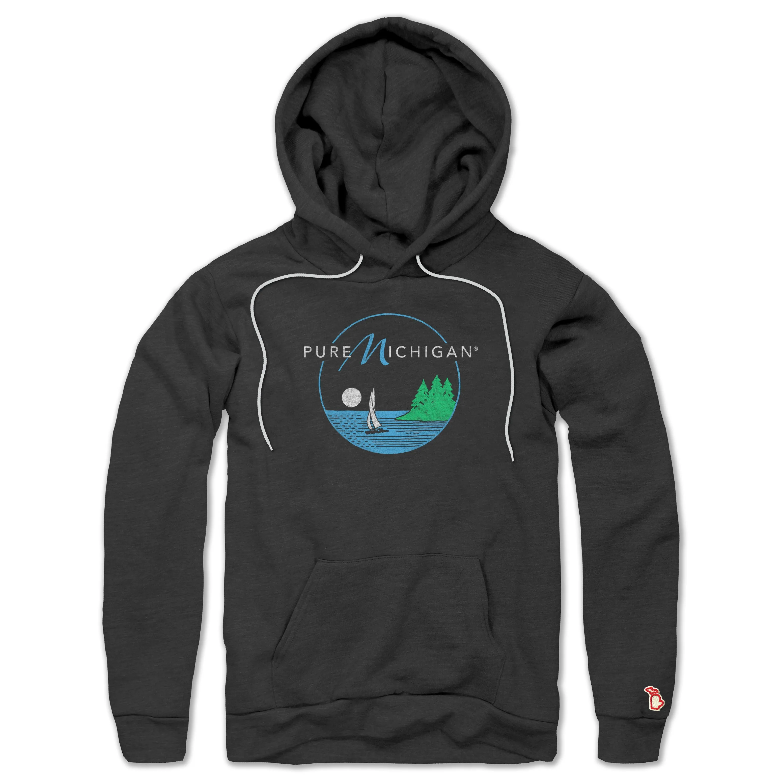 product eco friendliness level PURE MICHIGAN - SUMMER LIVIN' ALL SEASON HOODIE (UNISEX)