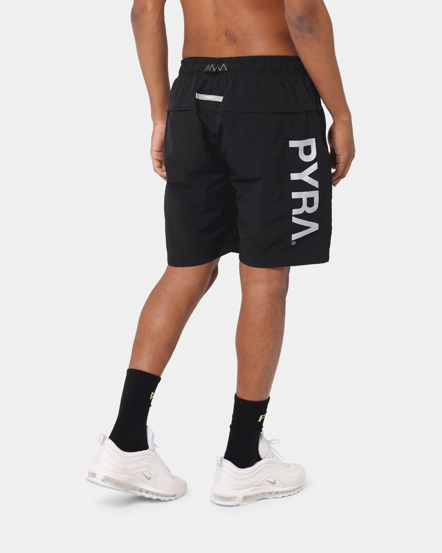 PYRA Future Nylon Shorts Black Birthday gift