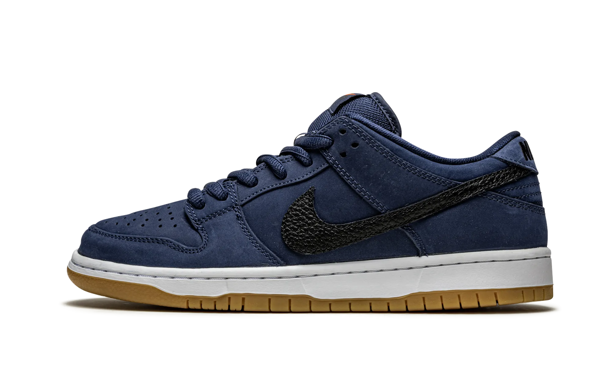 SB Dunk Low Pro ISO "Midnight Navy" Adjustable Lace System Casual Style