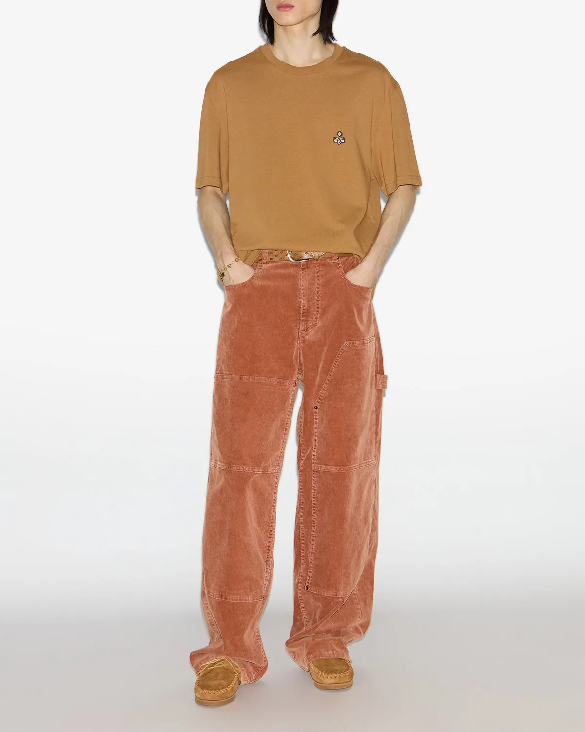 HUGO T-SHIRT Circular Knit Design Playful Vibes