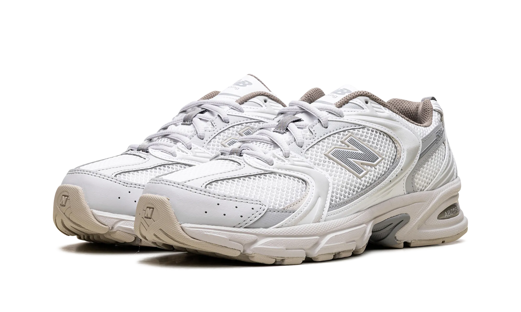 Walk Day 530 "White with Natural Indigo"