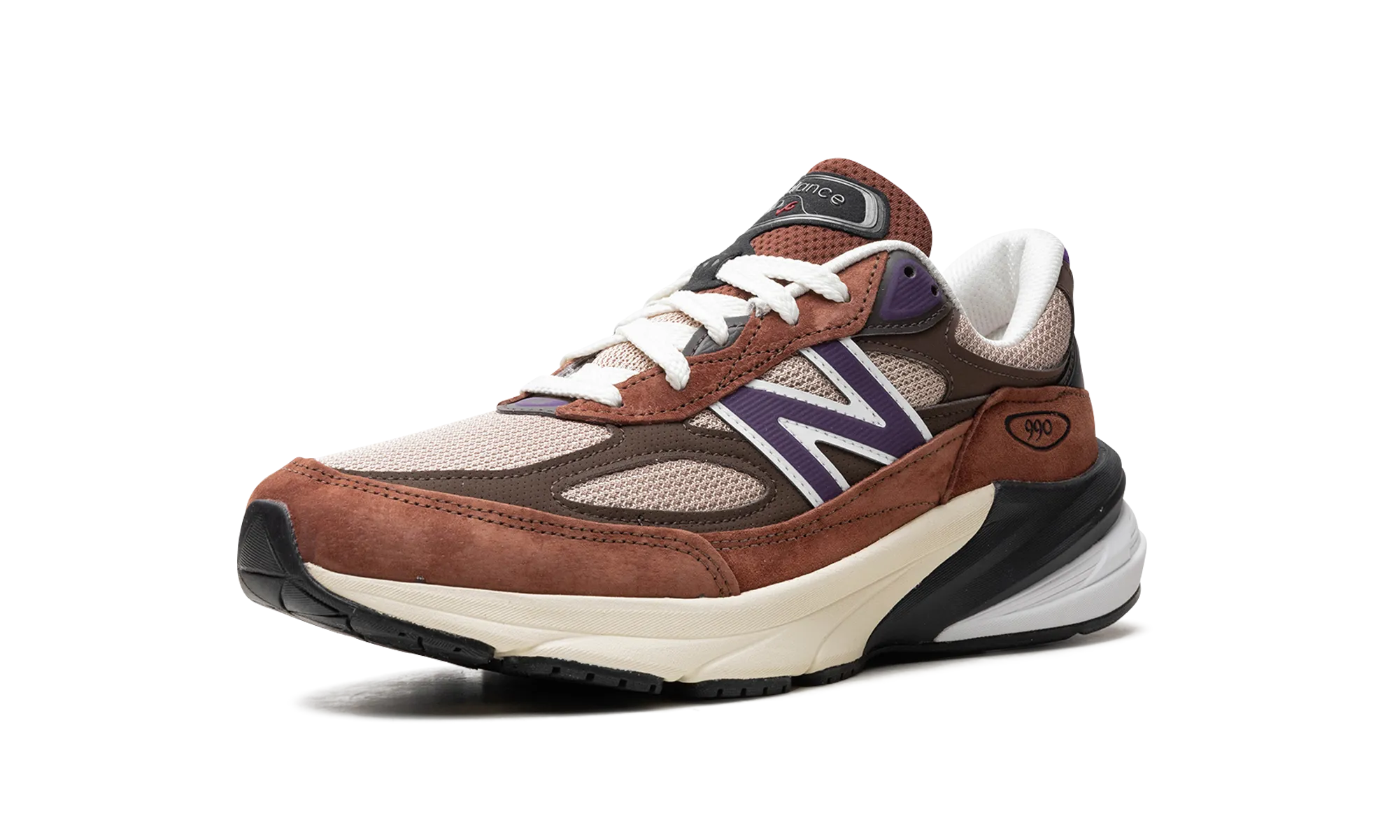 990v6 "Made in USA - Rich Oak / Cosmic Grape" Arch support