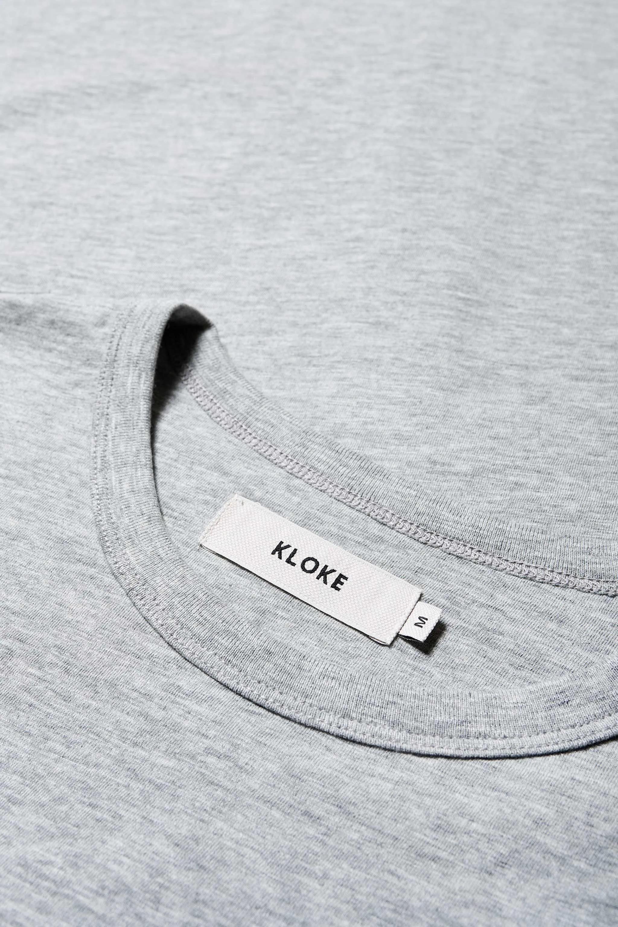 Radius T-Shirt Heather Grey Basic Comfort