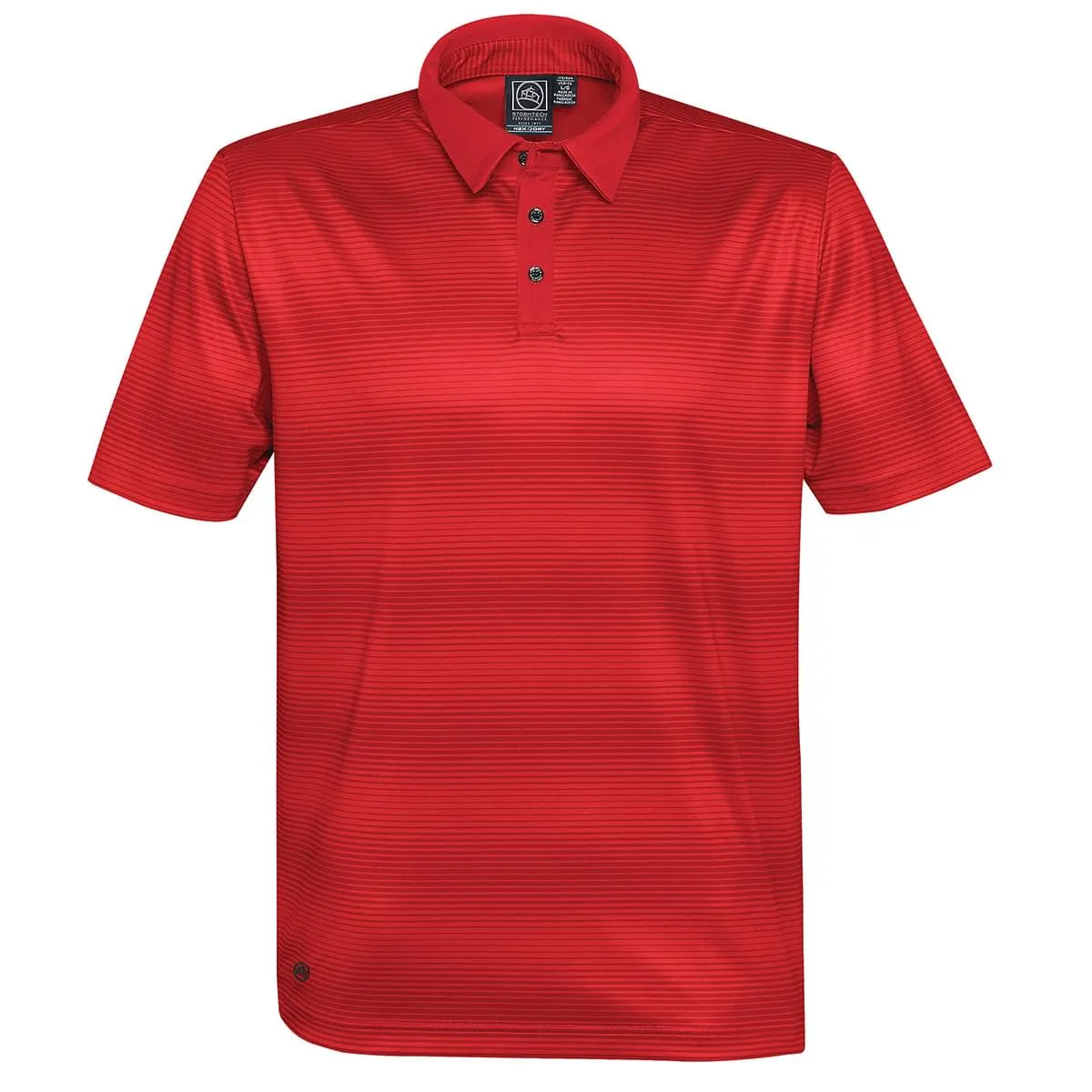 Stretch Fit Technology Sleek Silhouette Men's Vibe Performance Polo - VP-1