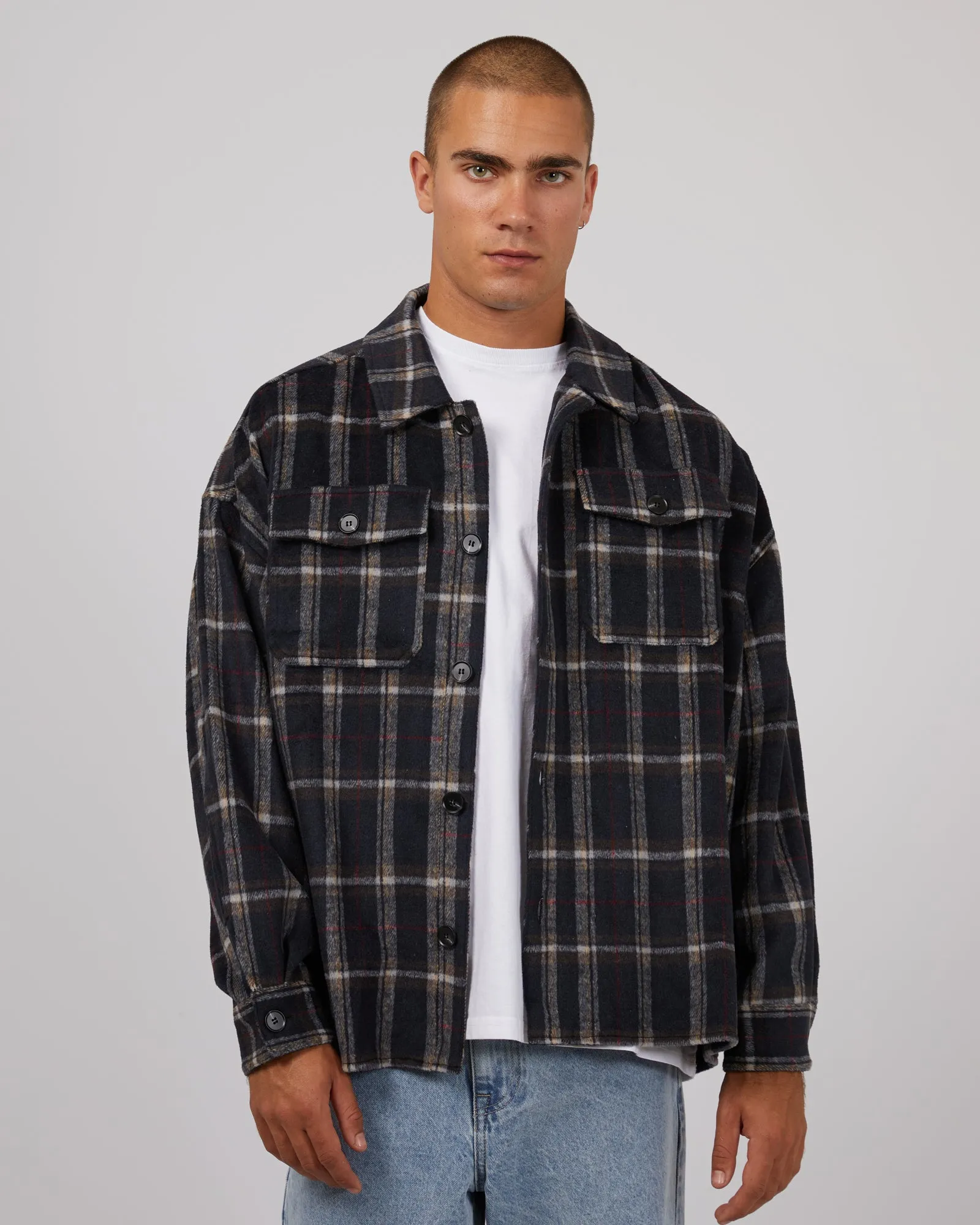 Ranch Overshirt Navy Timeless Design