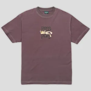 Pass~Port Frog Lure Organic Cotton Tee - Bottle Brown Unique Design