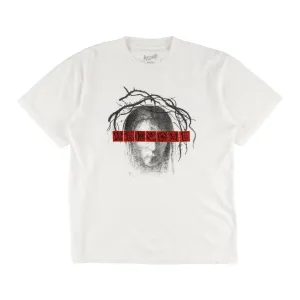 Cold Wash Optimized Redacted Boxy Garment-Dyed Tee