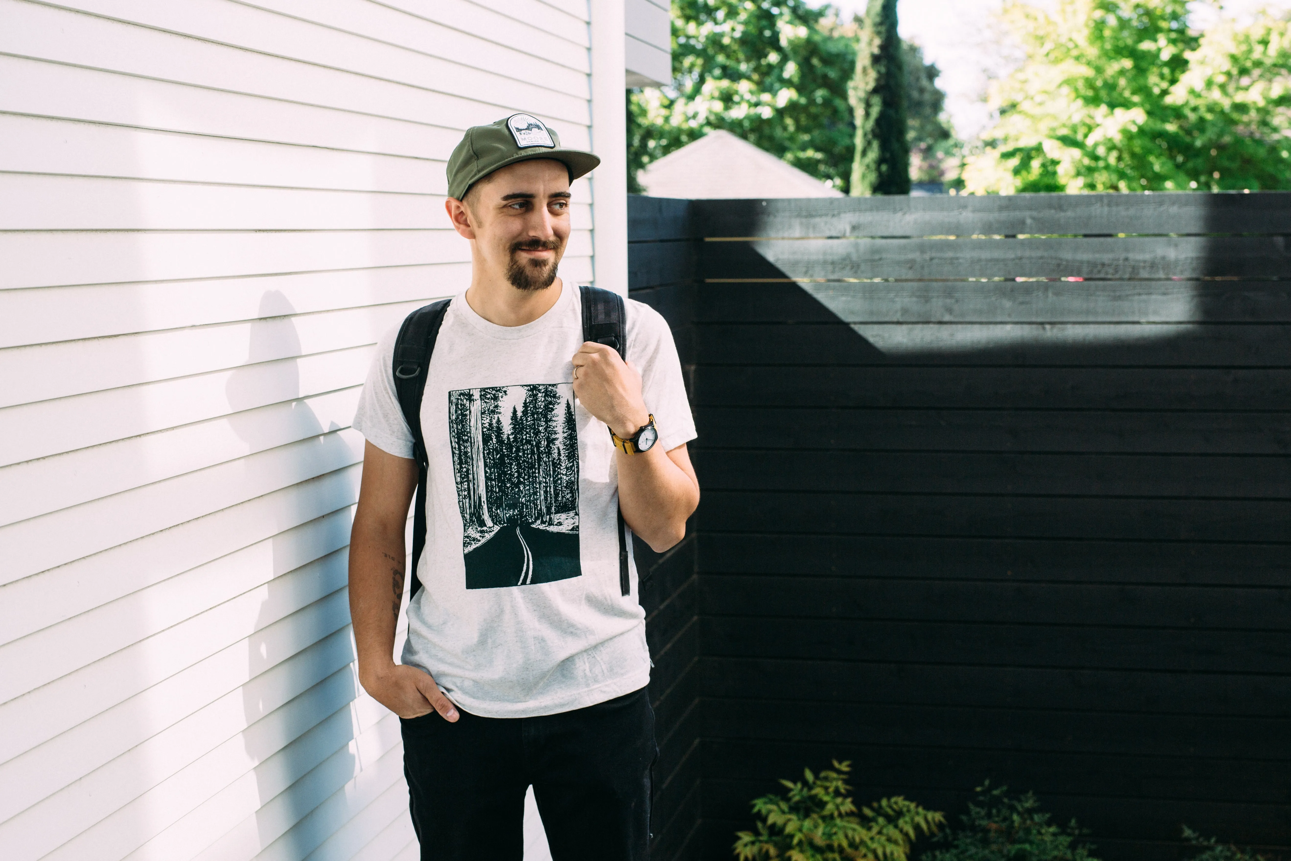 Minimalistic Wear Redwoods Tee