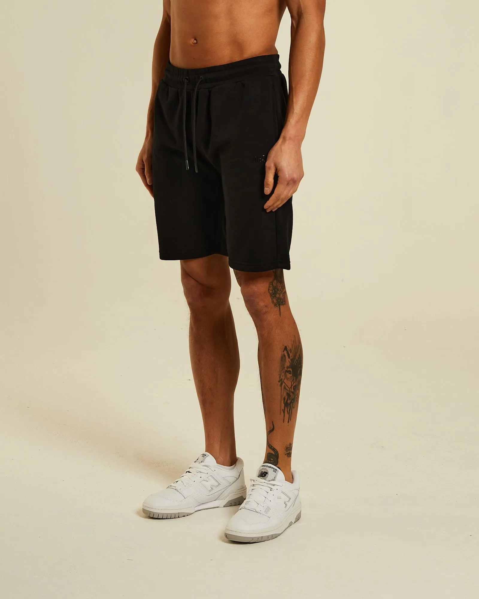 Jubel Short New Black Reflective Trim Detail