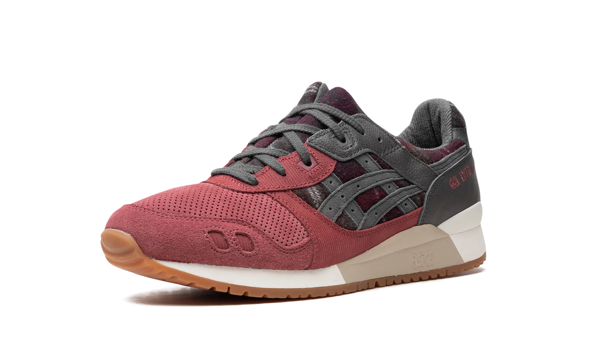 Gel Lyte 3 OG "Brisket Red" Park Stroll City Casual
