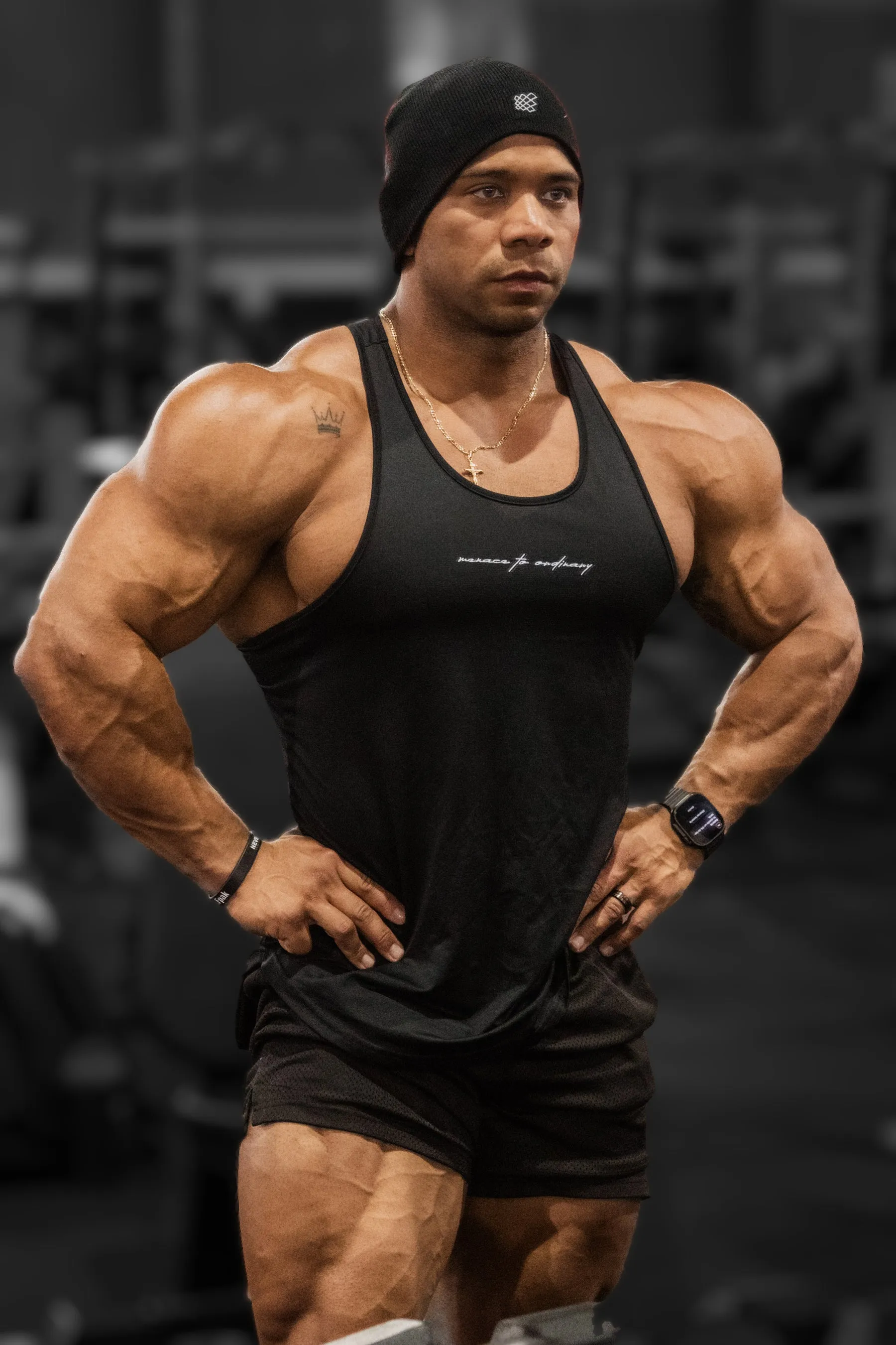 Dynamic Bodybuilding Stringer - Black high humidity use