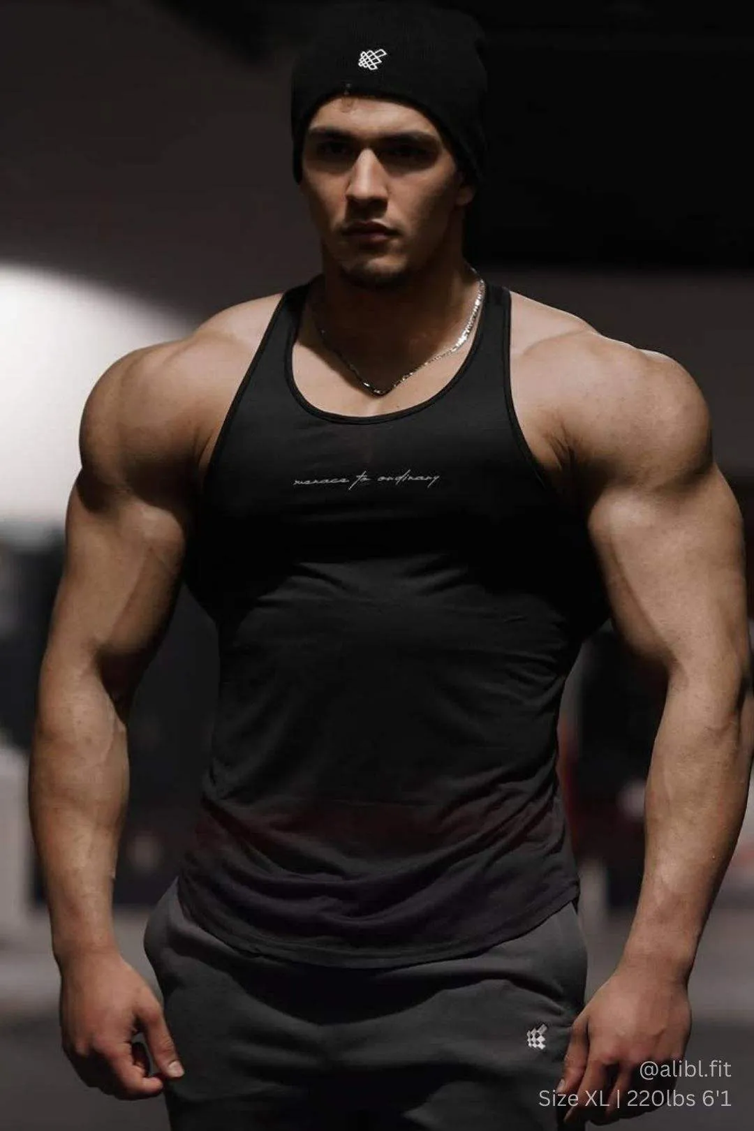 Dynamic Bodybuilding Stringer - Black Smart Sensor Integration Future - proof