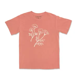 LongLastingColor Poppy Tee-Vintage Terracotta