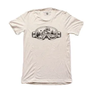 Goggle Tee-Oatmeal Versatile Option