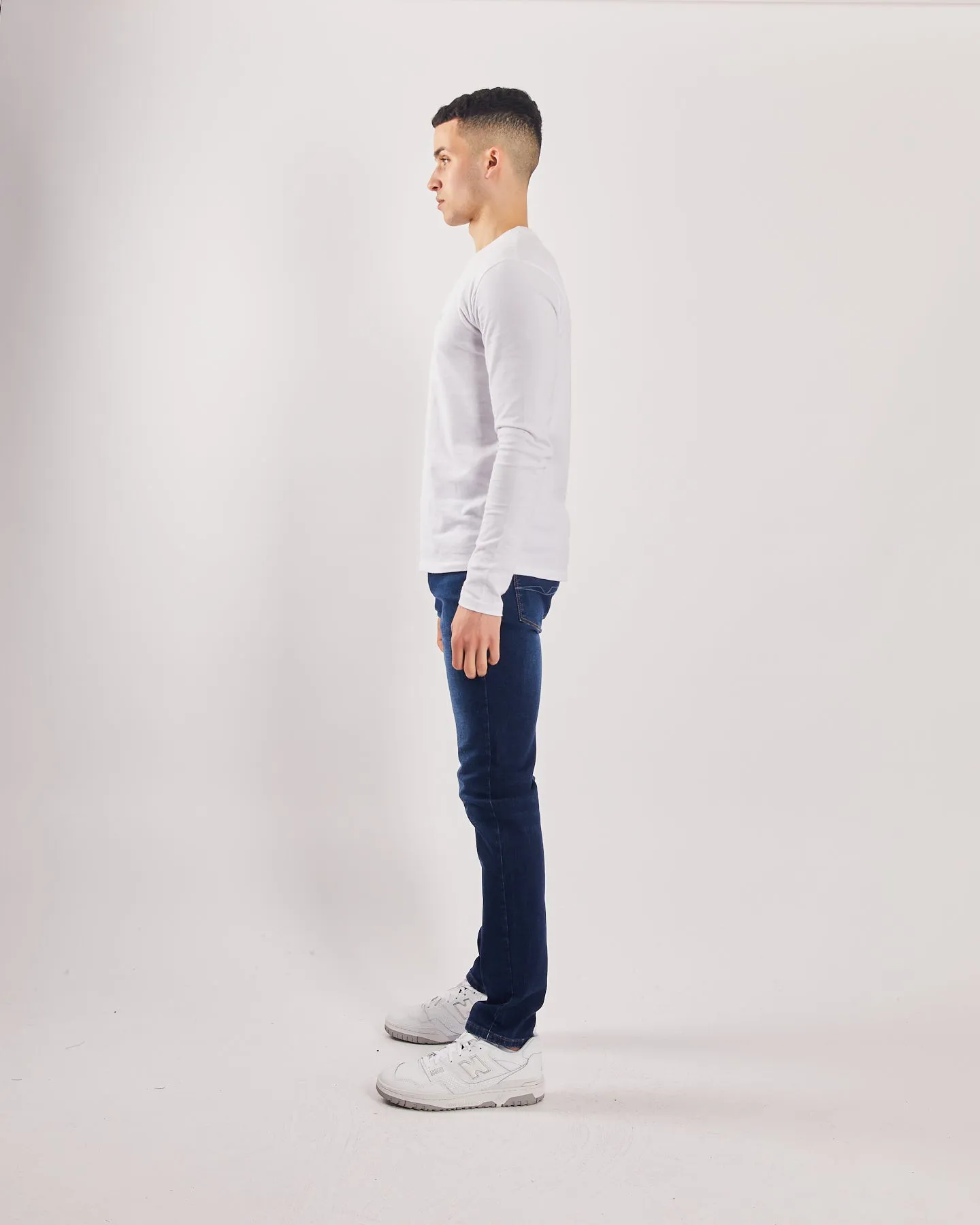 Chill Attire Stretch Enhanced Mobility Palmer Slim Dark Blue