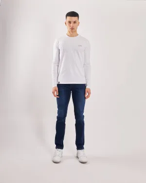 Artist Vibe Work Meeting Casual Basic Necessity Palmer Slim Dark Blue