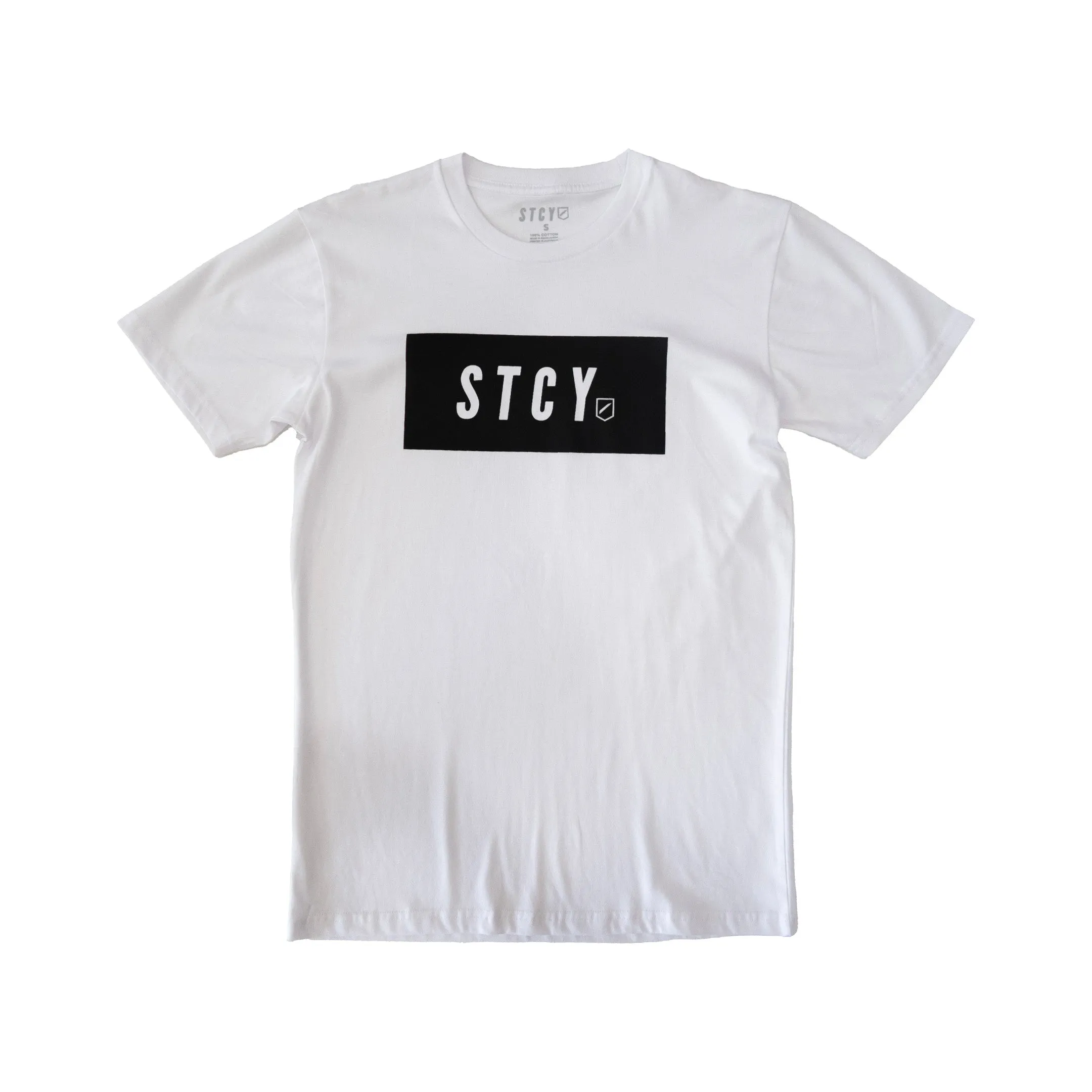 Easy Fit BLOCK TEE / WHITE