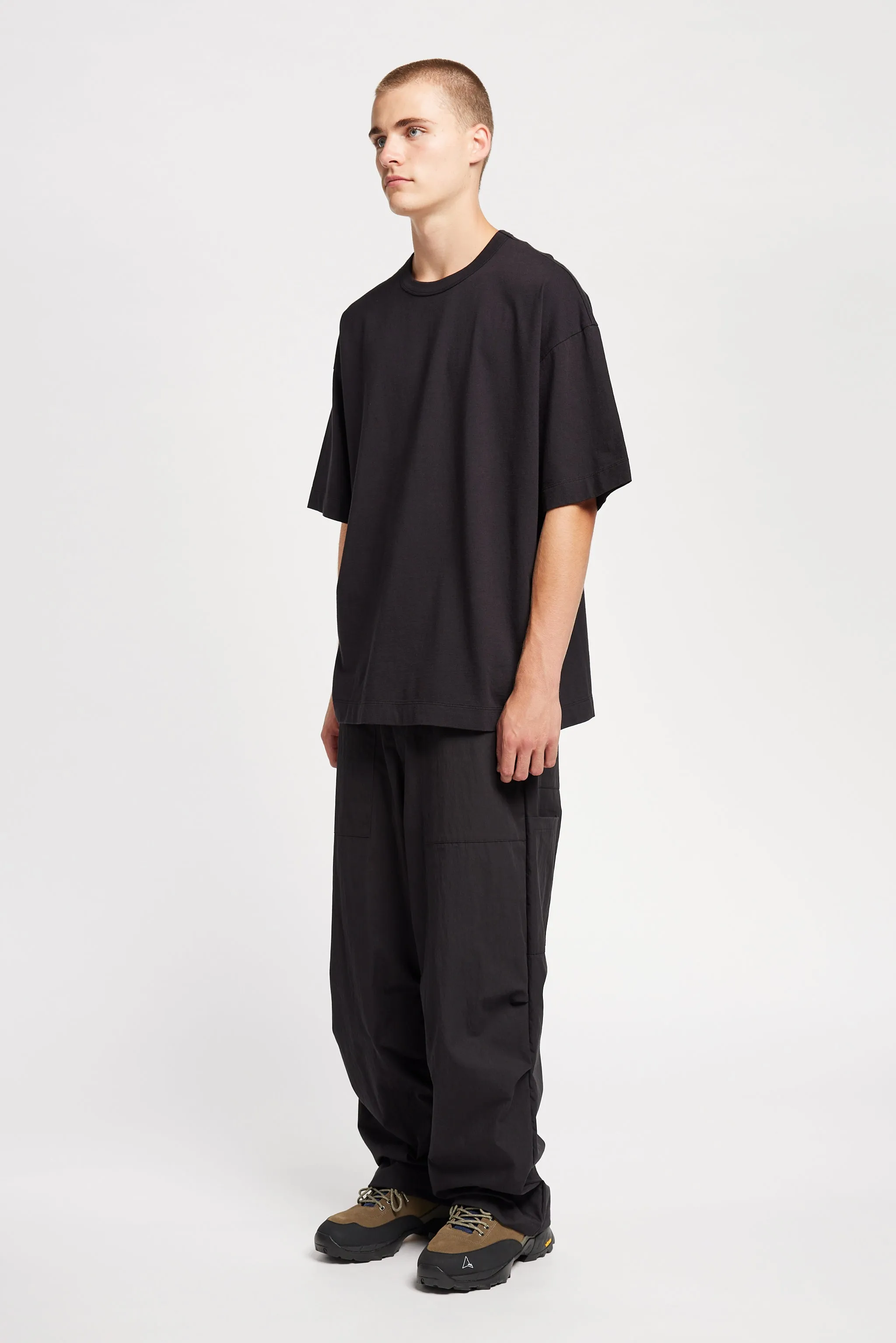 Minimal Style Trend Monolith Unisex T-Shirt Jet Black