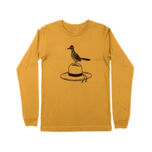 Timeless Look Wear Road Runner Long Sleeve Tee-Mustard