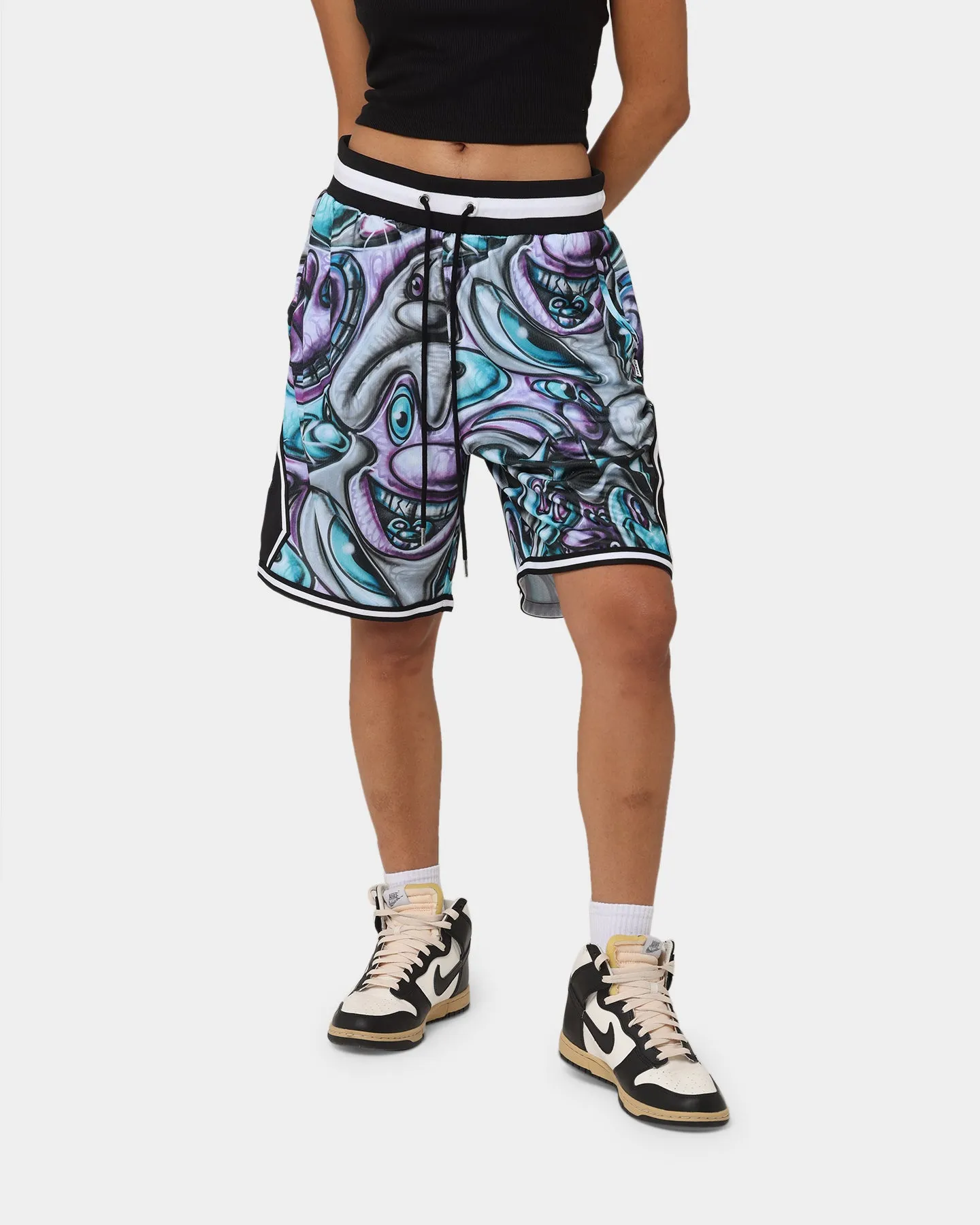 All Purpose Utility Fit Carr?? X Kenny Scharf Krunch Time Ball Shorts Black