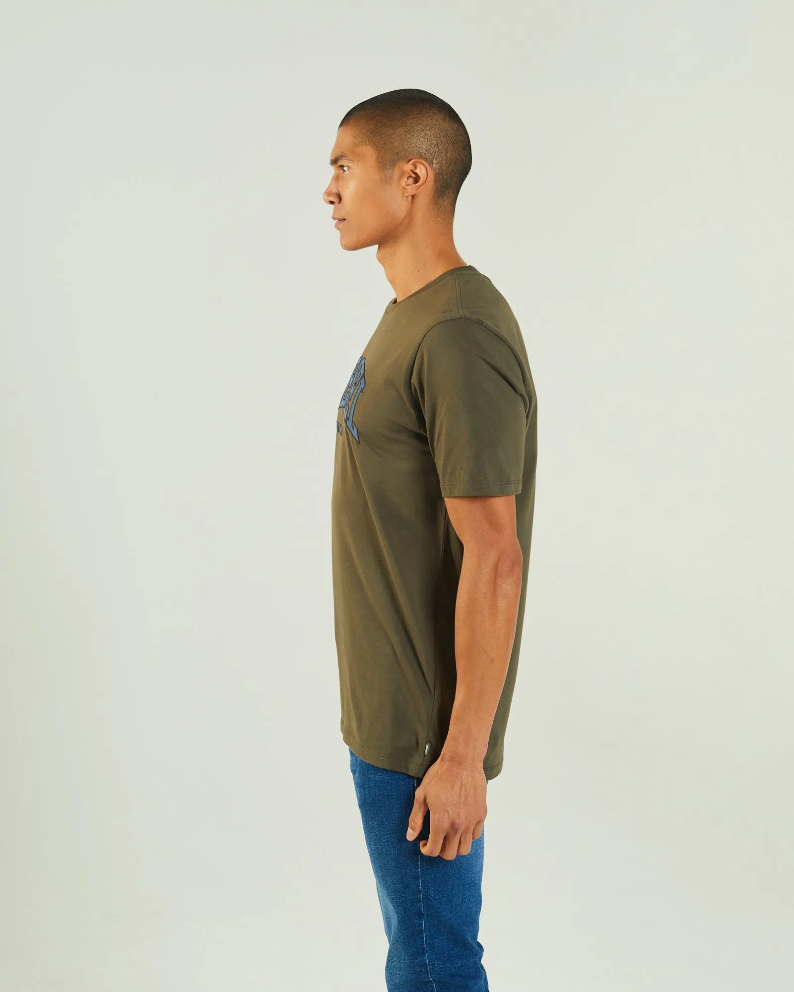 Ronnie Tee Combat Green Comfort Flex Drip Dry Fabric